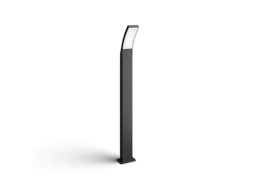 [90229134 1322332] Philips Sockelleuchte Splay, 12 W, 1100 lm, 4000 K, 96 cm, Anthrazit