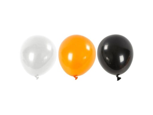 [90038204 755341] Creativ Company Ballone Halloween 23 - 26 cm 10 Stück