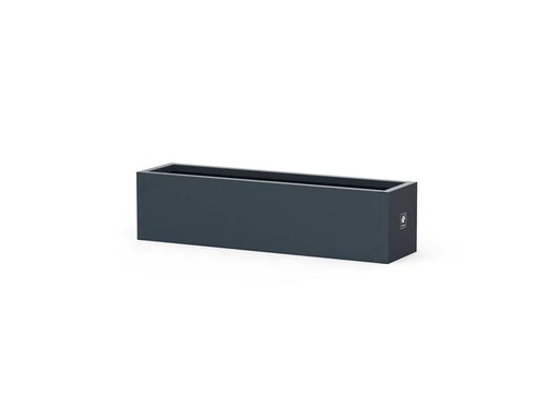 [90229318 1258298] Herstera Pflanzentopf Metal Planter Balcony, Anthrazit