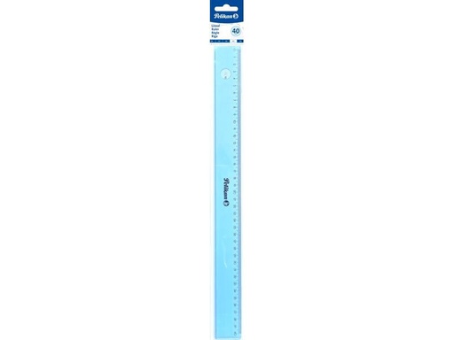 [90229339 1301690] Pelikan Lineal 40 cm, Blau