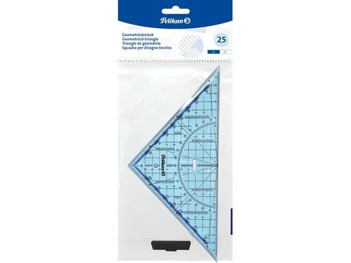 [90229347 1301693] Pelikan Geodreieck 25 cm, Blau