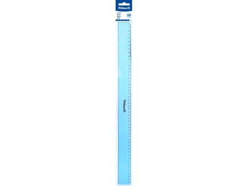 [90229354 1301691] Pelikan Lineal 50 cm, Blau