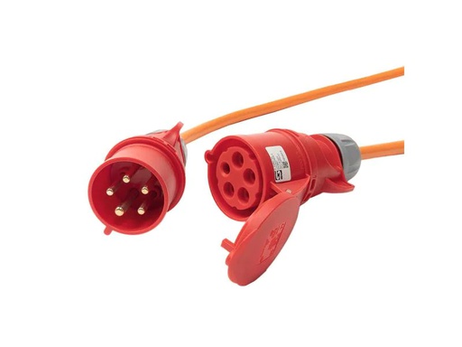 [90229395 1335653] STEFFEN Verlängerungskabel EPR-PUR CEE32/5 - CEE32/5 Orange, 20 m