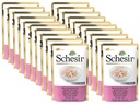 Schesir Nassfutter Huhn & Schinken in Gelée, 20 x 85 g