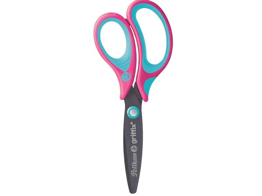 [90229760 1301745] Pelikan Schere Griffix 14 cm Rechtshänder, Lovely Pink