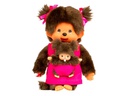 Monchhichi Kuscheltier Mother Care Pink Girl 20 cm