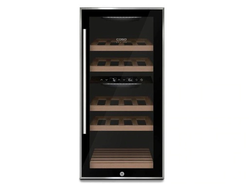 [90230042 1360633] Caso Weinkühlschrank WineComfort 24 Schwarz, Rechts