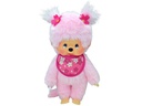 Monchhichi Kuscheltier Pink Sakura Girl 20 cm