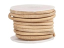 Creativ Company Lederband 4 mm, Beige, 5 m
