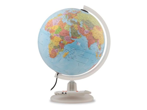 [90230323 1362744] Tecnodidattica Leuchtglobus interaktiv Parlamondo 30 cm -FR-