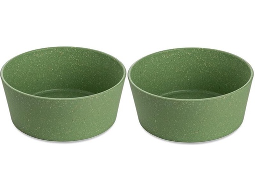 [90230399 1350477] Koziol Schale Connect 12.3 cm, 2 Stück, Grün