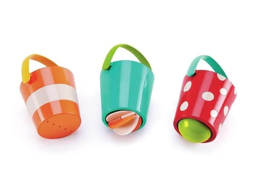 [90230497 1357112] Hape Badespielzeug Buntes Eimer-Set