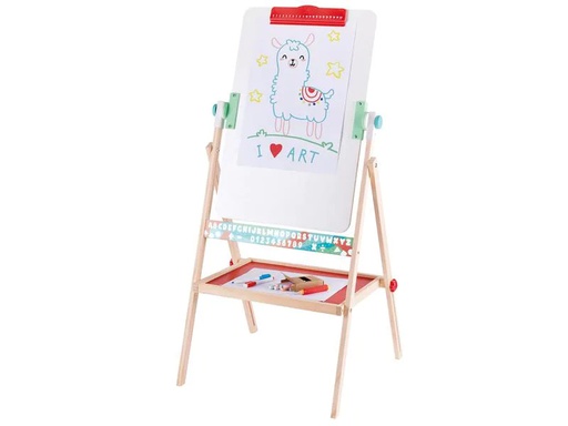 [90230518 1357126] Hape Maltafel Dreh- und klappbare Staffelei