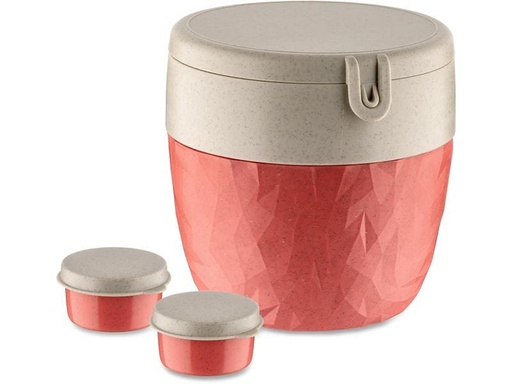[90230533 1350393] Koziol Lunchbox Bento L Rot