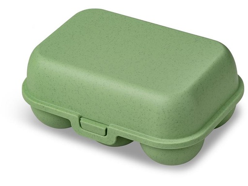 [90230605 1350388] Koziol Eierbox To Go mini 17 cm x 11.8 cm, Grün
