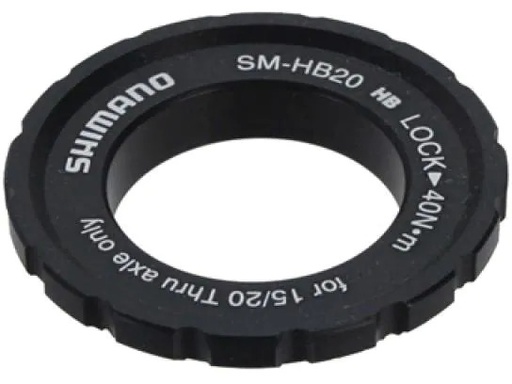 [90230655 1350691] Shimano Lock-Ring SM-HB20 15/20 mm, Steckachse