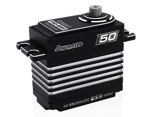 [90230801 1373360] PowerHD Standard Servo T50-BHV, 50 kg, Digital HV Brushless