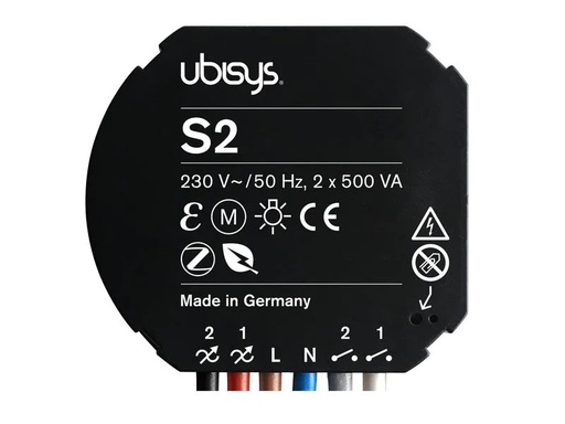 [90230817 1325741] ubisys Leistungsschalter S2 ZigBee 3.0