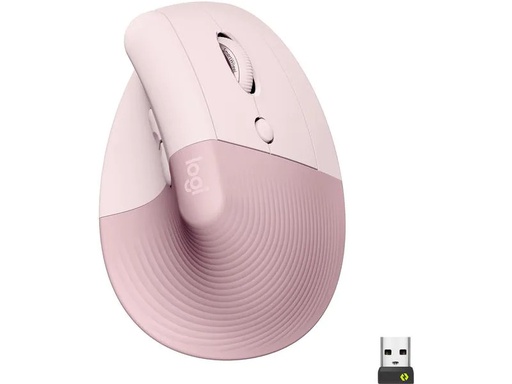 [90230819 1369432] Logitech Ergonomische Maus Lift Rose