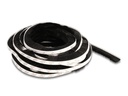 Delock Bürstenstreifen selbstklebend schwarz, 15mm - 5m