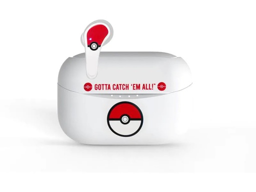 [90231270 1374236] OTL True Wireless In-Ear-Kopfhörer Pokémon Pokéball Rot; Weiss