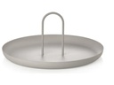 Zone Denmark Serviertablett Single 30 cm, Hellgrau