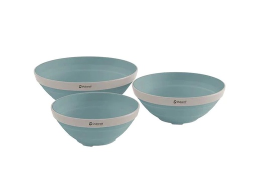 [90231590 1329938] Outwell Collaps Bowl Set