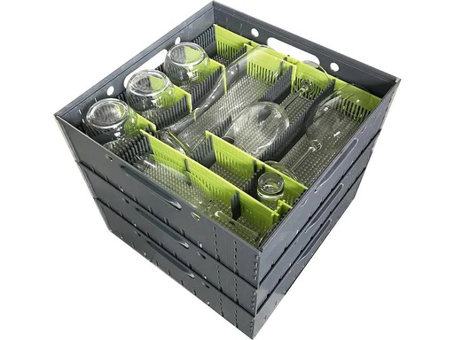 [90231725 1366871] purvario Stautower 3-er Set Stapelboxen