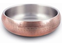 Wolters Edelstahlnapf Diner Steel, L, Kupfer