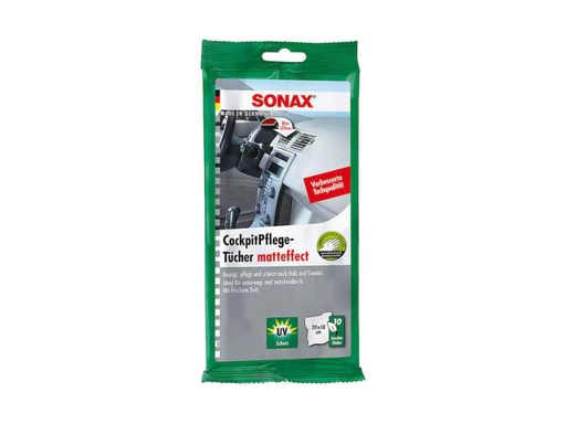 [90231938 314007] Sonax Reinigungstücher-Set Cockpit mit Matt-Effekt