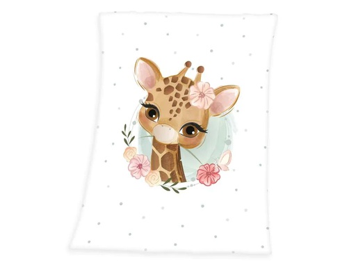 [90231945 1346111] Herding Kuscheldecke Giraffe 75 x 100 cm