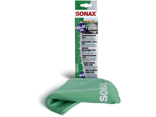 [90232007 1046319] Sonax Mikrofasertuch PLUS 40x40 cm, 1 Stück