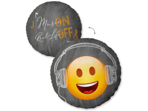 [90232034 1362934] Herding Kissen Emoji Ø 40 cm