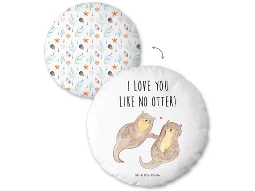 [90232073 1362938] Herding Kissen Otter Ø 40 cm