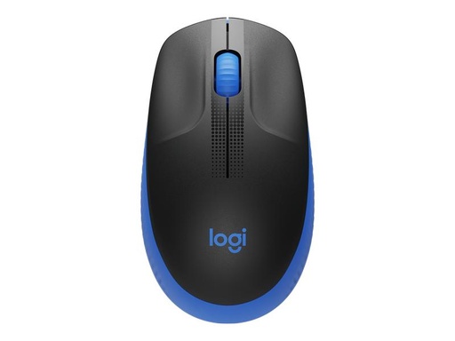 [90039040 1134525] Logitech Maus M190 Blau/Schwarz, kabellos