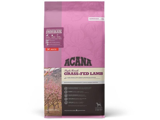 [90232352 1356128] Acana Trockenfutter Singles Grass-fed Lamb Recipe 11.4 kg