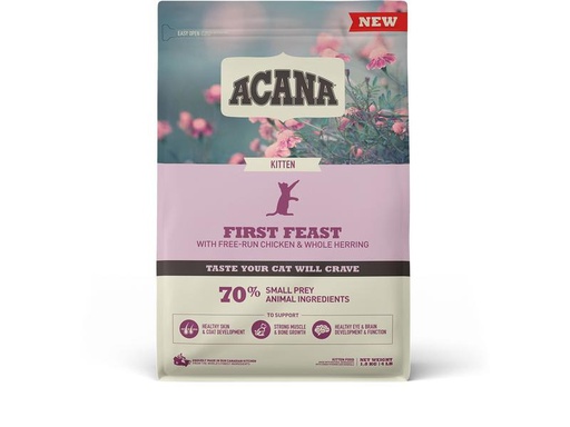 [90232355 1356110] Acana Trockenfutter First Feast, 1.8 kg