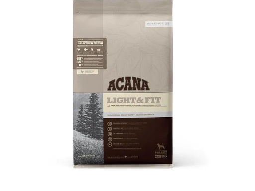[90232381 1356119] Acana Trockenfutter Light &amp; Fit Recipe, 11.4 kg