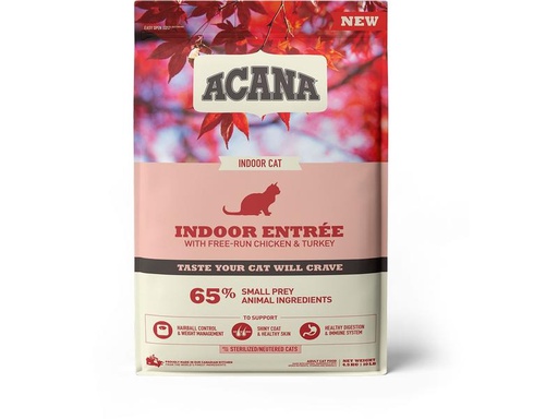 [90232385 1356112] Acana Trockenfutter Indoor Entrée, 4.5 kg