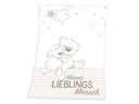 Herding Kuscheldecke Lieblingsmensch 75 x 100 cm