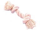 Nobby Hunde-Spielzeug Knotenseil, 16 cm, Weiss