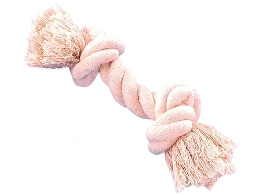 [90232558 1369880] Nobby Hunde-Spielzeug Knotenseil, 16 cm, Weiss