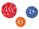 Nobby Hunde-Spielzeug Vollgummi Gitterball, Assortiert