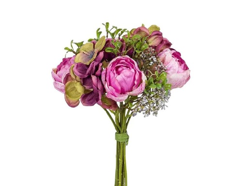 [90232654 1368716] Botanic-Haus Kunstblume Rosen-Hortensienstaruss Lila