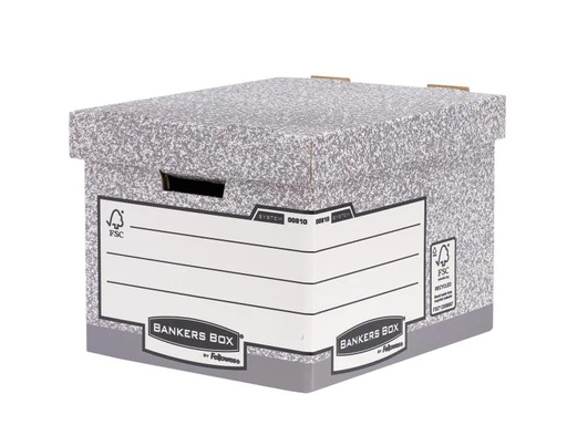 [90039213 186934] Fellowes Archivschachtel R-Kive Grau