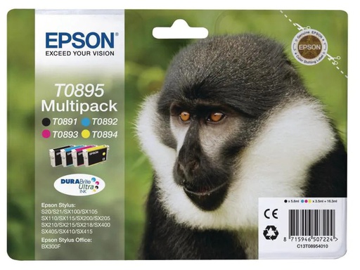 [90039215 246313] Epson Tintenset C13T08954010