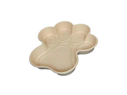 [90232844 1325907] ONE DOG ONE BONE Hundepool Pfotenform, Sand, 96.5 x 99.1 x 15.2 cm