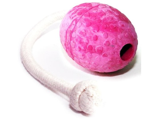 [90233135 1366185] Wolters Hunde-Spielzeug Straussenei mit Seil, M