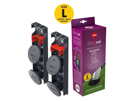 [90233182 1334931] Hailo Wechsel-Fuss Set EasyClix Garden Grösse L