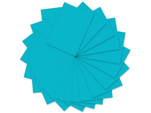 [90039383 1107493] URSUS Tonzeichenpapier A4, 130 g/m², 100 Blatt, Hellblau